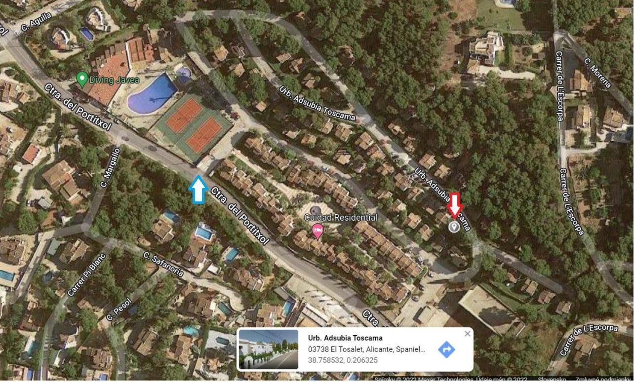 Villa Adriana v rezidencii Toscamar Jávea Esterno foto